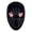 B, variant on Movable Eye Hero Headgear, USB Rechargeable Superhero Mask with Adjustable Eye Motion for Detailed Cosplay (Graphic Carton)