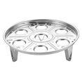 thumbnail image 2 of 2 rejillas de acero inoxidable para olla a presión y huevos de 8 cm 2 piezas, 2 of 10