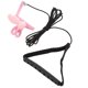 thumbnail image 5 of Al aire libre mascota pájaro lindo arnés correa loros vuelo entrenamiento ajustable cuerda correas rosa S, 5 of 12