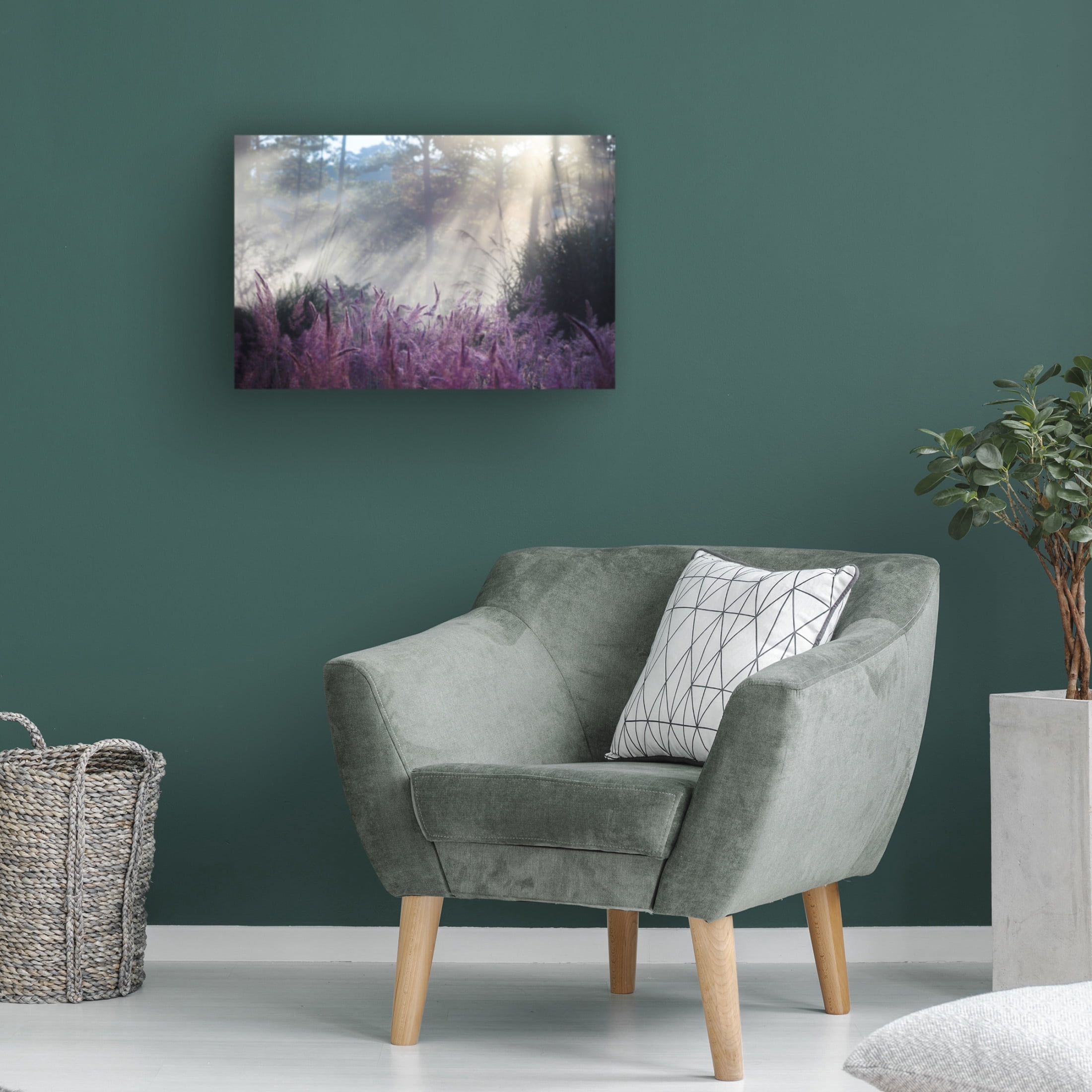 Canvas Wall Art - Nguy?n Thanh Tung 'Spring' Wall Art for Living Room, Bedroom, or Office D?cor by Trademark Fine Art - 19 x 12 Inches