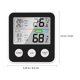 thumbnail image 2 of Houderco Termómetro E Higrómetro Digital Para Ambientes Interiores Con Sensor Electrónico Y ABS, 2 of 8