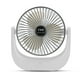 thumbnail image 2 of Ventilador personal de escritorio, 3 velocidades y rotación vertical de 360 degree, mini ventilador pequeño, silencioso Blanco, 2 of 3