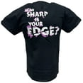 thumbnail image 6 of Edge WWF How Sharp Is Your Edge Mens Black T-shirt, 6 of 6