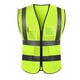 thumbnail image 1 of Fiudx Chaleco Reflectante, Seguridad y Mayor Visibilidad, Chaqueta Ligera de Malla para Correr, Bandas Retrorreflectantes para Ciclismo, para Correr de Noche y Usar En Motocicleta, para Atletas y Ent, 1 of 1