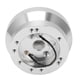 thumbnail image 3 of 5 6 Hole Steering Wheel Short Hub Adapter Aluminum Replacement for JEEP Wrangler 1976‑1995 Silver, 3 of 19