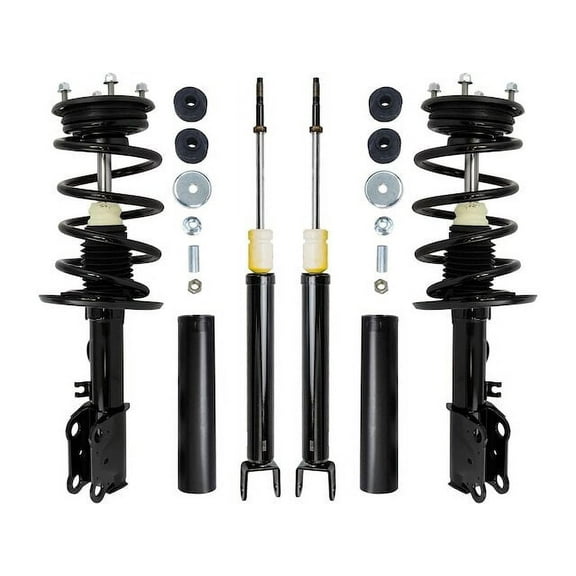 Front and Rear Suspension Strut and Shock Absorber Assembly Kit - Compatible with 2013 - 2019 Ford Taurus 3.5L V6 2014 2015 2016 2017 2018