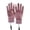 Purple, variant on Winter Usb Heated Warm Gloves Heated Hand Warmer Finger Wrapped Gloves for Hiking Driving Running Cycling