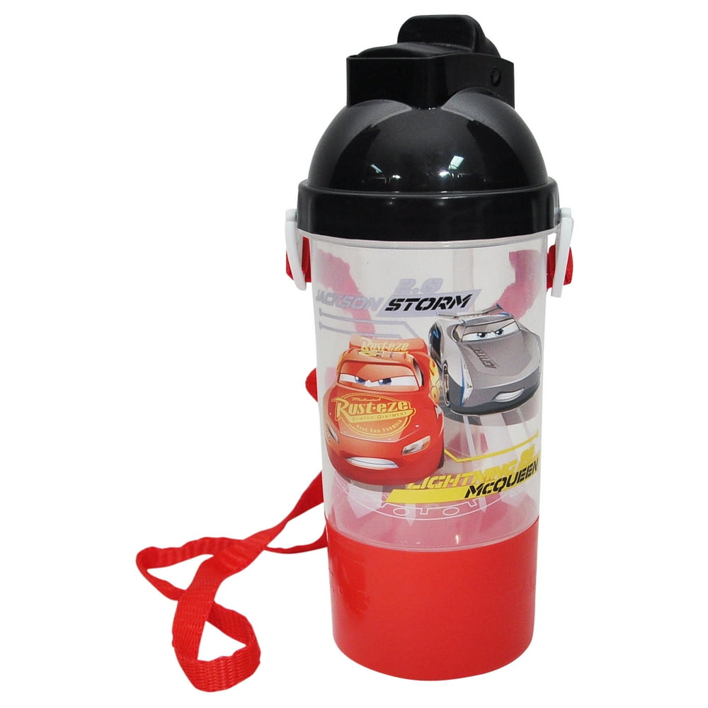 Cars Lightning McQueen Kids Snack & Water Bottle BPAFREE