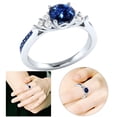 thumbnail image 2 of Xihbxyly El Nuevo Anillo de Circón con Incrustaciones de Temperamento Revela Tu Personalidad Única, 2 of 4