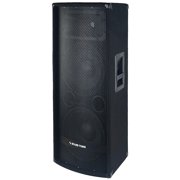 Sound Town Professional PA Speaker System with Two Dual 12” Passive PA Speakers and One 2-Channel UPDM Power Amplifier for Live Sound, Karaoke, Bar, Church