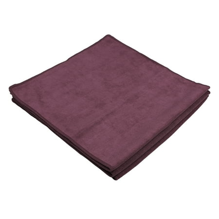 Simonis 860 Burgundy Cloth - 3pcs Burgundy Microfiber Cleaning Cloth Absorbent Car Washing Drying Towel 60 x 30cm