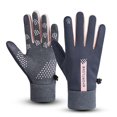 thumbnail image 4 of Guantes de ciclismo con pantalla táctil para hombres y mujeres, de dedos completos, para deportes al aire libre, fitness, antideslizantes y transpirables, 4 of 6