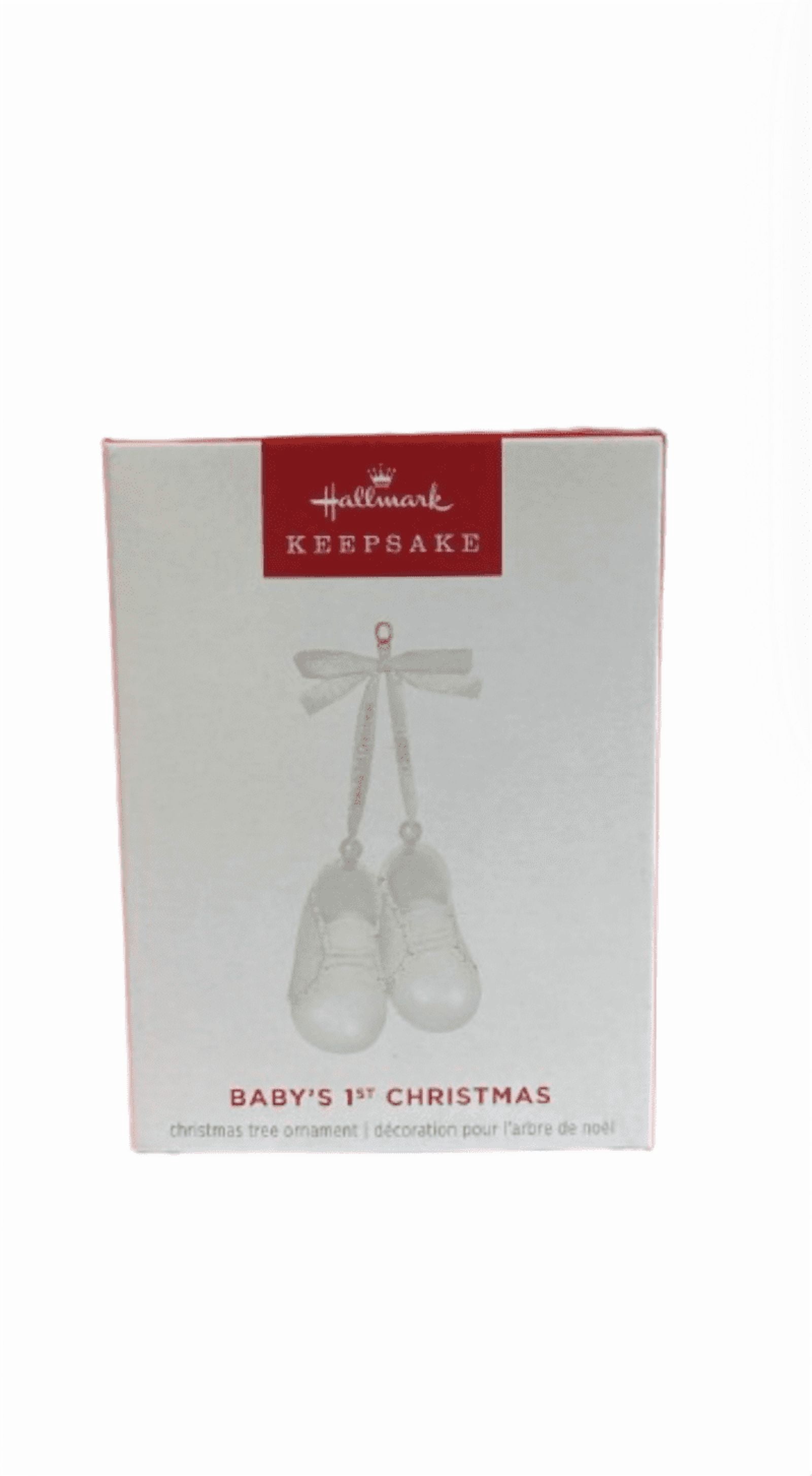 Hallmark Keepsake 2017 Baby's First Christmas Dated Premium