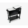 thumbnail image 3 of Permasteel 80QT Patio Cooler w/Removeable Basin - Black, 3 of 6