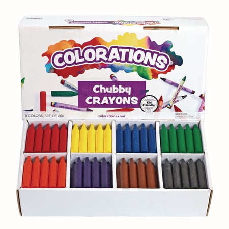 UPC: 0191487014618 | Colorations Chubby Crayons Value Pack – Set of 200