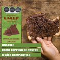 thumbnail image 3 of CACEP| Chocolate obscuro con leche | 5 Pack de 85g c/u | Suave y Cremoso | 100% Mexicano | Sin Gluten, 3 of 6
