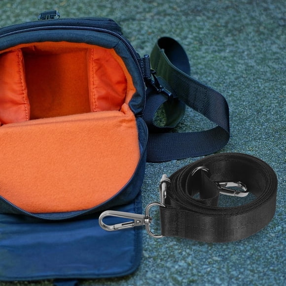 COSMOBETTY 4Ud Correa Desmontable Para Bolsa Cámara Y Laptop Ajustable Nylon Negro Ergonómica