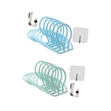 

2pcs Wall Mounted Hat Holder Storage Rack Door Hook Display Rack Multipurpose Scarf Rack Wall Hanging for Home