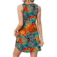 thumbnail image 3 of Qaspx Summer Dresses for Women Beach Sundresses Sleeveless Swimsuit Coverup Dress with Pockets, 3 of 6