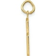 thumbnail image 3 of 14K Yellow Gold Medium Polished Number 6 Charm (17.75 X 9.64) Made In United States mp06, 3 of 6