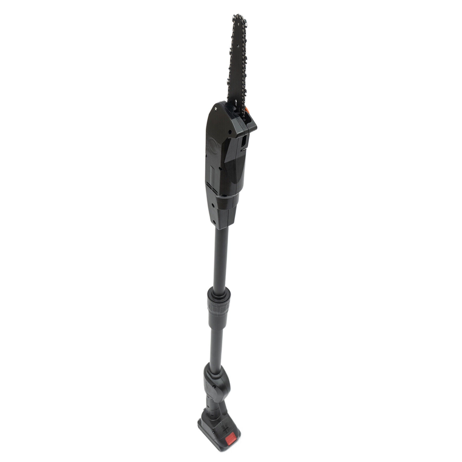 Cordless Pole Saw 552W, 4.1FT Electric Chainsaw with 1500mAh Battery and Charger, 4500RPM Variable Speed Tree Trimmer with Safety Lock, Lightweight Detachable Branch Cutter
