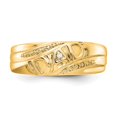 thumbnail image 4 of Auriga Fine Jewelry 14K Yellow Gold Men's Diamond ring Size- 10, 4 of 6