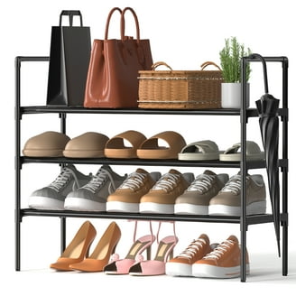 High-Quality US Stackable Shoe Storage Display Case, Durable