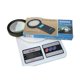thumbnail image 1 of 1-pack led magnifier handheld portable LED lighted magnifier large mirror handheld reading magnifier 10 times, 1 of 5
