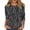 45# Black, variant on 3/4 Length Sleeve Floral Printed Shirts Women's Casual 3/4 Sleeve T-Shirts 2026 Round Neck Tunic Tops Cute Basic Tees Green S