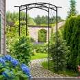 thumbnail image 2 of 7ft Outdoor Garden Trellis By - With Alluring , For Climbing Vines, Suitable Various Occasions Metal From Lovely Perfect Gate And Weddings, 2 of 2