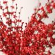 thumbnail image 3 of Flores artificiales de jazmín LzGUNGY paquete de 10 rojo, 3 of 5