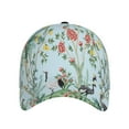 thumbnail image 2 of Balery Baseball Cap Adjustable Size for Running Workouts and Outdoor Activities All Seasons Dad Hat(Chinoiserie Floral Palm Tree), 2 of 8