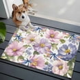thumbnail image 3 of Spring Flowers Entryway Rug 2'x3'&nbsp; Non Slip Front Door Mats, Watercolor Floral Dragonflies Vintage Entrance Rugs Indoor Outdoor Carpet, Washable Floor Mats Small Area Rug for Bedroom Kitchen, 3 of 8