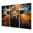 thumbnail image 2 of Designart "Buffalo Majestic Bison composition" Animals Wall Art Prints Set, 2 of 5