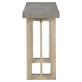 thumbnail image 6 of Royard Oaktree 59" Industrial Wood Console Table, Unique Triple Rectangle Design Entryway Table, 6 of 7
