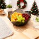 thumbnail image 1 of Adornos navideños, adornos navideños, copos de nieve navideños, bandeja de frutos secos, caja de dulces concisa, recipiente para refrigerios de sala de estar, frutero de plástico, adornos navideños, r, 1 of 6