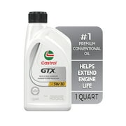 Castrol GTX 5W-30 Synthetic Blend Motor Oil, 1 Quart