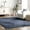 Blue, variant on nuLOOM Risette Geometric Shag Tassel Area Rug, 3' x 5', Light Grey