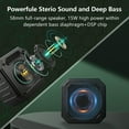 thumbnail image 3 of Altavoz Bluetooth PILSAMAS Golf Cart impermeable IPX7 15W, 3 of 7