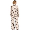 thumbnail image 2 of Xoenoiee Dachshund Paw Heart Print Women's 2 Pcs Outfits Sweatsuit Set Oversized Valentine's Day Sweatshirt Wide Leg Sweatpants Lounge Matching Tracksuit, L, 2 of 7