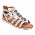 thumbnail image 1 of Cobb Hill ZION GLADIATOR TAUPE METALLIC SYNTHETIC ECO SANDAL, 1 of 4