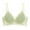 Green, variant on Womens Comfort Ice Silk Bras Seamless Wireless Push Up Supportive Bralettes No Underwire Smoothing Full Coverage Everyday Bra