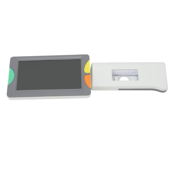 Portable Digital Magnifier, 2X-32X Times Zoom Portable Electronic View Aid With Foldable Handle For The Old For Reading EU Plug