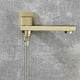 thumbnail image 5 of G1/2" Square Wall Mounted Solid Brass Shower Spout With Diverter Valve In-wall Shower Mixer Faucet Spout Filler, 5 of 5