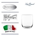 thumbnail image 4 of Luigi Bormioli Sublime 15.25 oz DOF Double Old Fashioned Glasses, Set of 4, Clear, 4 of 7