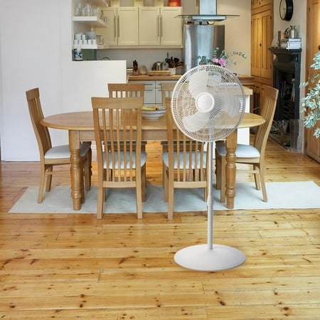 Lasko - 16" Floor Fan - Gray/white