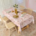 thumbnail image 3 of Pioneer Flower Floral Print Pattern Rectangle Tablecloth 60"x102", Waterproof Polyester Table Cloth, Wipeable Spillproof for Dining Camping Indoor Outdoor, 3 of 6