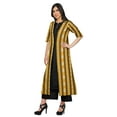 thumbnail image 2 of Moomaya Ensemble Kurta Pakistanaise et Veste Palazzo pour Femmes Tenue Indienne Vêtement Ethnique, 2 of 4