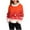 Sweater - A12 Red, variant on Womens Christmas Tops Trendy Casual Vacation Pullover Holiday Vintage Funny Pullovers Chunky Knit Cozy Ribbed Top Xmas Loose Crewneck Sweater 2025