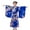 Blue, variant on Toddler Girls Kimono Robe Japanese Retro Maxi Dress Sleepwear Nightgown for Kids